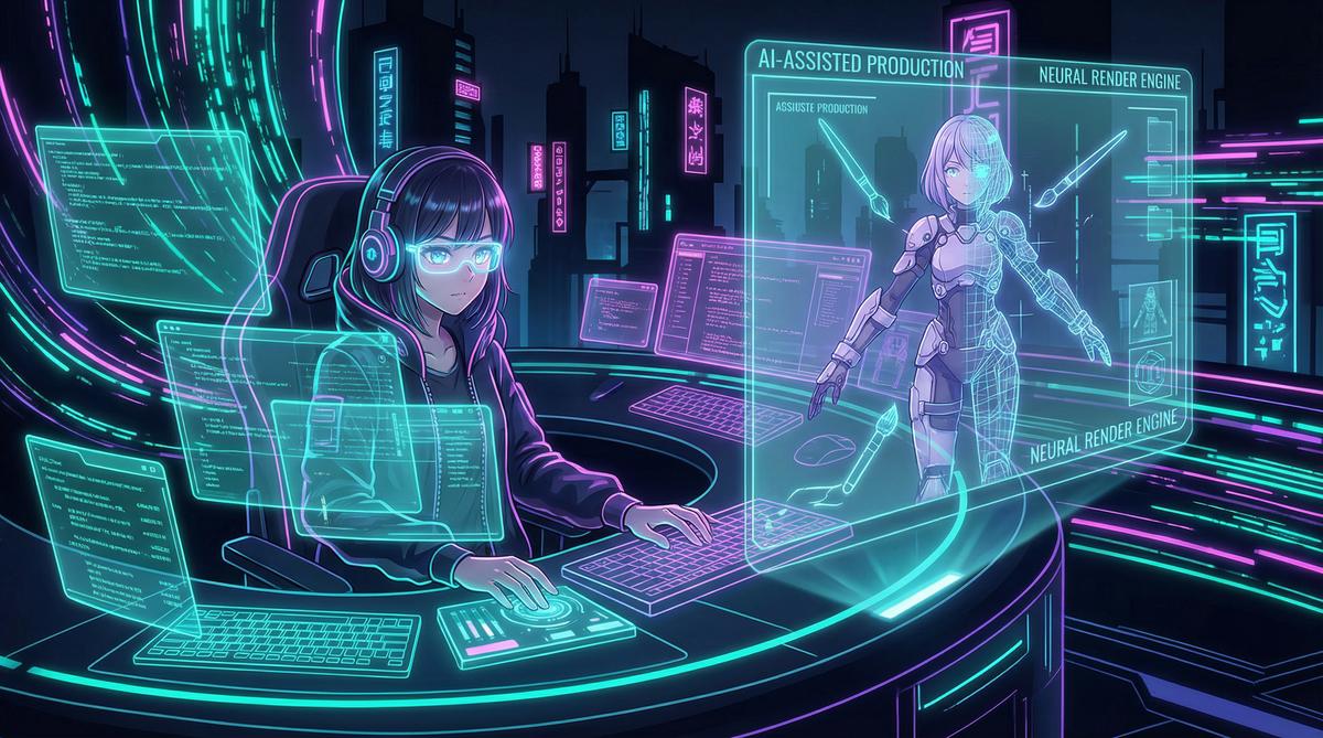 四虎 AI动漫制作技术